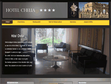 Tablet Screenshot of hotelchelia.com